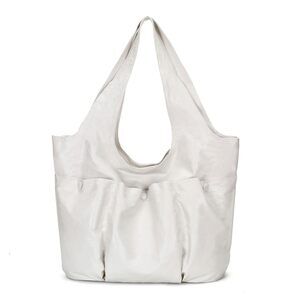 4424 Vegan Leather Large Hobo Bags , Slouchy Shoulder Bag Tote Handbag